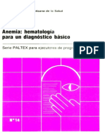 Anemia Hematologia Para Un Diagnostico Basico