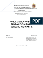 NOCIONES Y FUNDAMENTALES DE DERECHO MERCANTIL 5to.