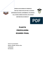 Examen Planta Propulsora Wilson Osorio