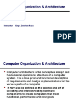 Computer Organization & Architecture: Instructor Engr. Zeeshan Raza