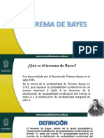 Teorema de Bayes Clase