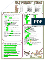 Worksheet 2. Present Simple Tense. Marilyn