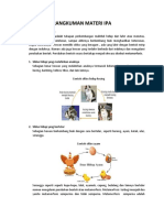 Rangkuman Materi Ipa (Siklus Hidup Dan Gaya)