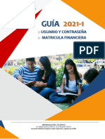 Guia Usuario y Contraseña 2021-1