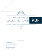 Mass Flow Vs Volumetric Flow Meters