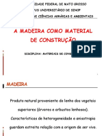 Aula 5- Madeira Como Material de Construção