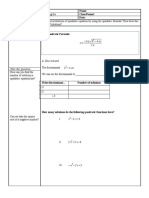 A. Discriminant: Other Key Questions