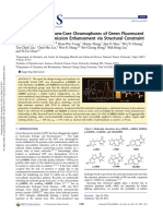 Locked Ortho-And Para-Core Chromophores of Green Fluorescent Protein Dramatic Emission Enhancement Via Structural Constraint