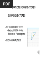Componentes Rectangulares de Un Vector | PDF | Triángulo | Aceleración