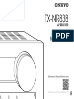 TX-NR838: Basic Manual