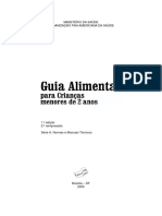 Guia Alimentar Criancas Menores 2anos