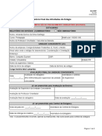 Relatório de estágio em escola ensino fundamental e médio