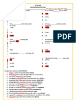 Activity 8 Gerunds and Infinitives