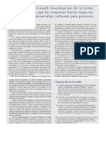 Caso de Estudio - La Forma en Que Las Empresan Hacen Negopcio y Desarrollan SW para Procesos