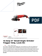 13 Amp 5_ Small Angle Grinder Trigger Grip, Lock-On