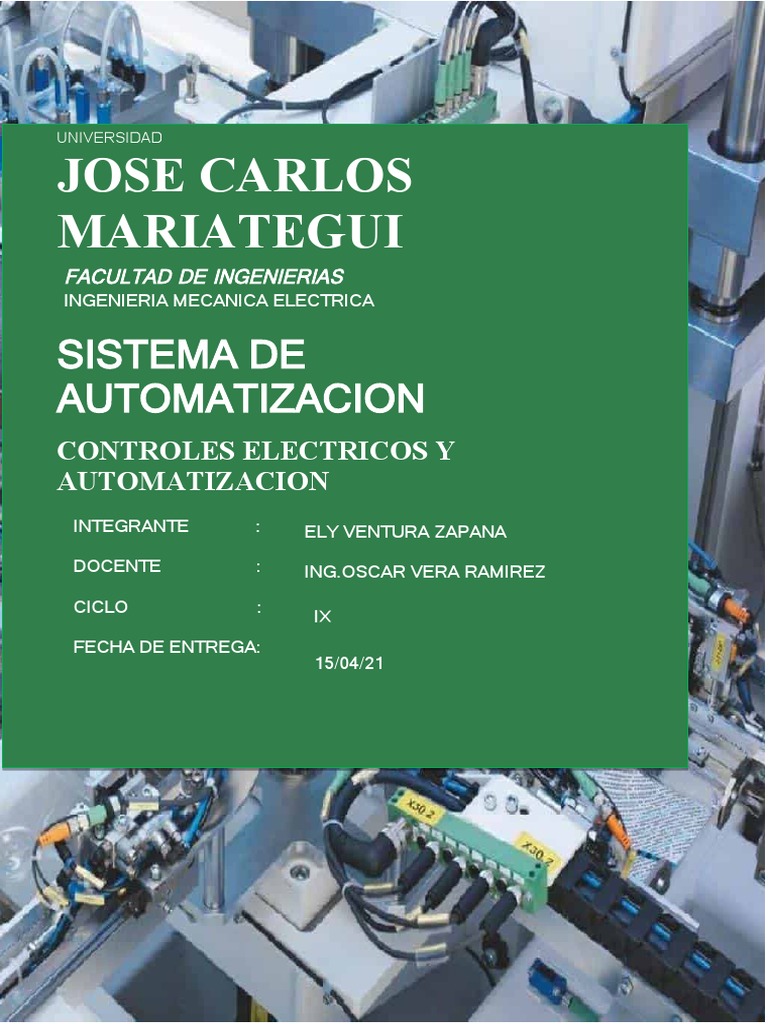 Sistema de Automatizacion | PDF | Automatización | Ingeniería de Sistemas