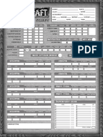 Character Sheet