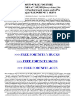 Free Fortnite Skins Generator