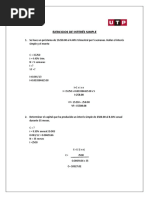 Ejercicios Resueltos de Interés Simple y Compuesto | PDF | Interés ...