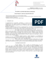 FANFICTION E O ENSINO DE LÍNGUA INGLESA 1 - PDF Download grátis