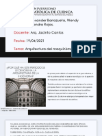 Arquitectura Del Maquinismo, Pregunta 1 - Alexander Barrazueta, Wendy Rivera, Alexandra Rojas