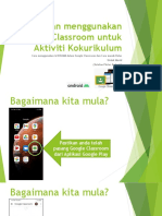 Panduan Menggunakan Google Classroom Untuk Aktiviti Kokurikulum - Guna Id DELIMA Dan Masuk Kelas