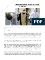 SOBRE MÁSCARAS NO TEMPLO E, Principalmente, NO ROSTO DOS CLÉRIGOS - Pe. Peter Heers (Trad. Fernando Xavier)