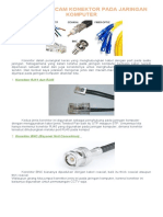 Jenis Dan Macam Konektor Pada Jaringan Komputer