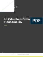 La Estructura Optima de Financiacion