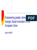 Empowering People, Driving Change: Social Innovation in The European Union