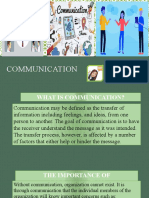 Communication: Ms. Joyce Merryl P. Nuqui