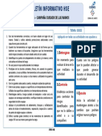 Boletin Hse #05 - Cuidado de Las Manos