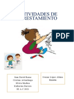 Actividades para desarrollar el aprestamiento en niños preescolares