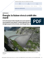 Énergie_ la Suisse vivra à crédit dès mardi - 20 minutes