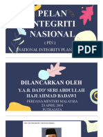 Pelan Integriti Nasional & PAN