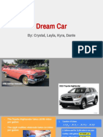 Dream Car Project - Kyra Crystal Layla Dante