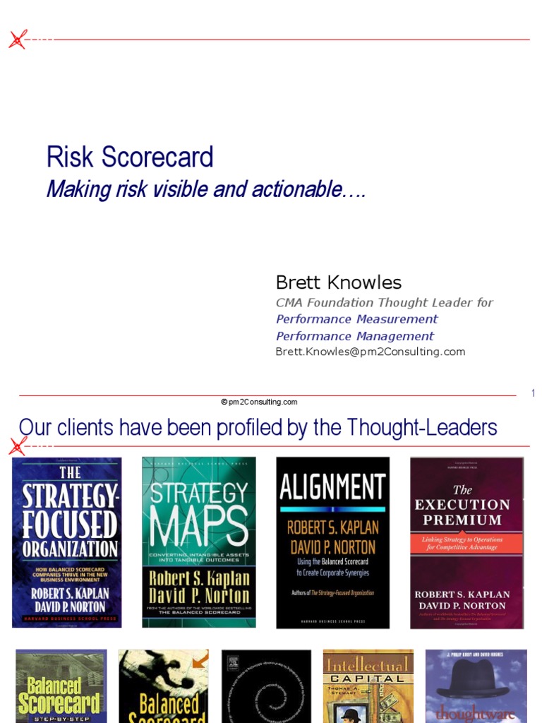 Risk Scorecard Overview 13-4 | PDF | Risk | Revenue