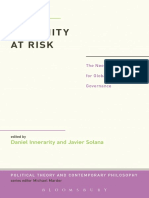 (Political Theory & Contemporary Philosop) Daniel Innerarity, Javier Solana - Humanity at Risk - The Need For Global Governance-Bloomsbury Academic (2013)