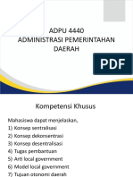 ADPU 4440: Konsep Dasar Local Government