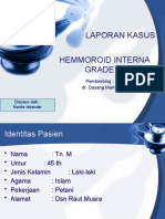 Novita Iskandar (Hemmoroid Interna)