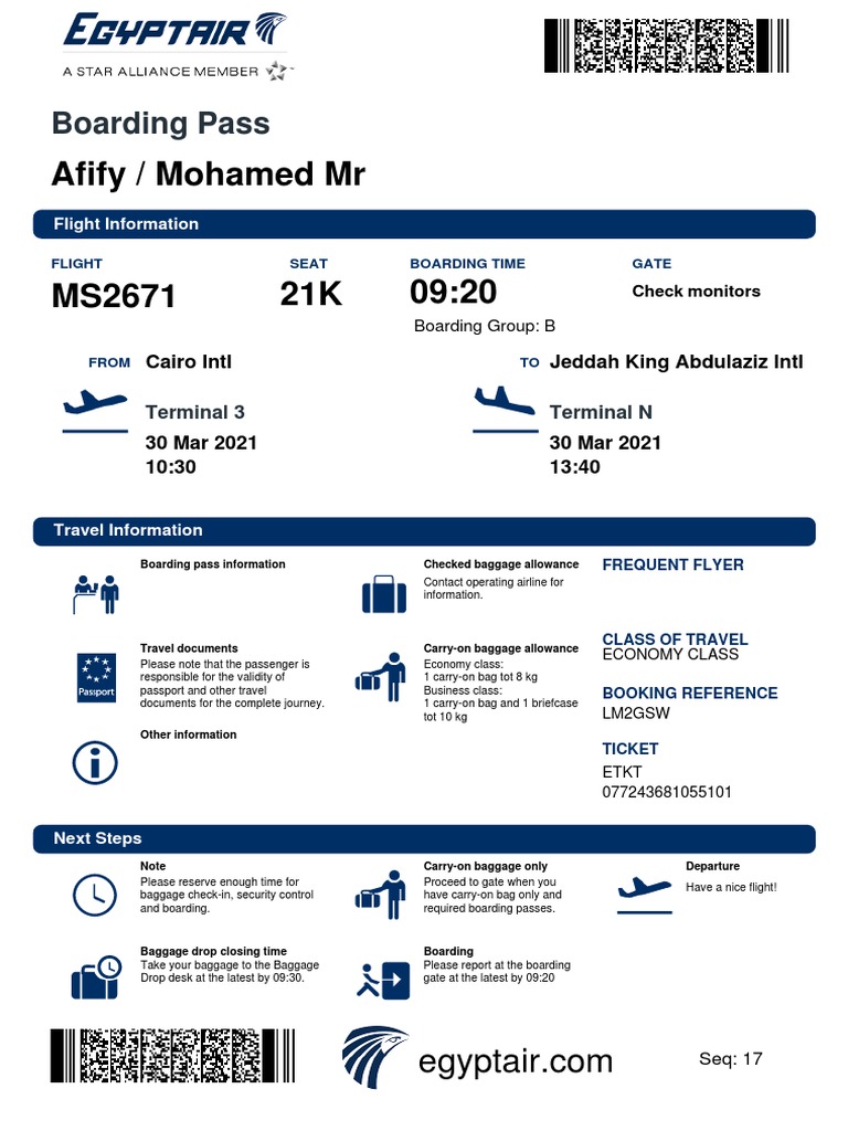 Egyptair baggage weight limit deals