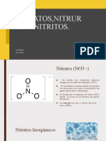 Nitratos, nitritos y nitruros: propiedades y aplicaciones