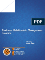 Customer Relationship Management Lpu