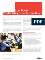 Dual Monitors Boost Productivity Whitepaper
