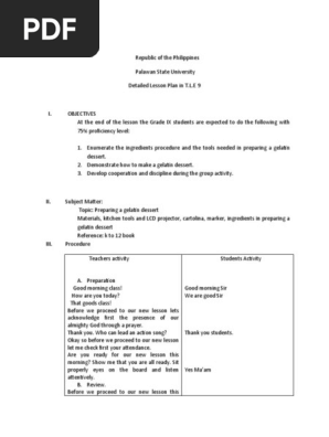 Lesson plan
