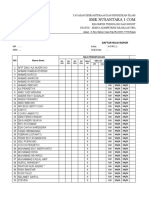 NILAI RAPOR KELAS XI Semester Gasal 2014 - 2015 - Form