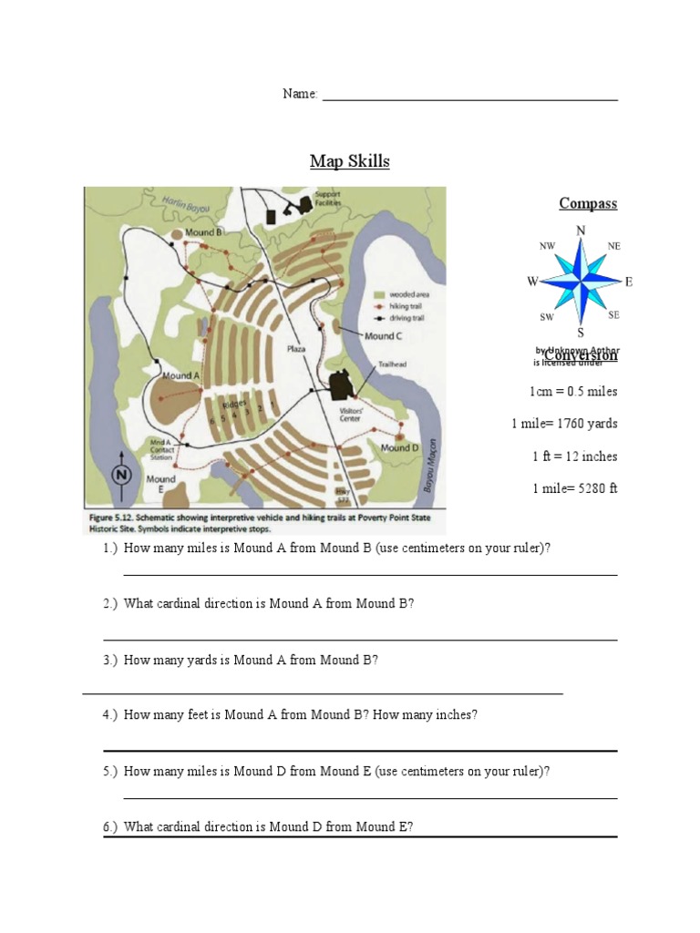 Mound Builder Map | PDF