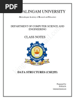 Data Structures Unit 2 Notes