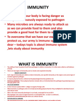 Immunity: - Unknowingly Our Body Is Facing Danger As - Many Microbes Are Always Ready To Attack Us
