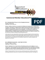Commercial Member Education